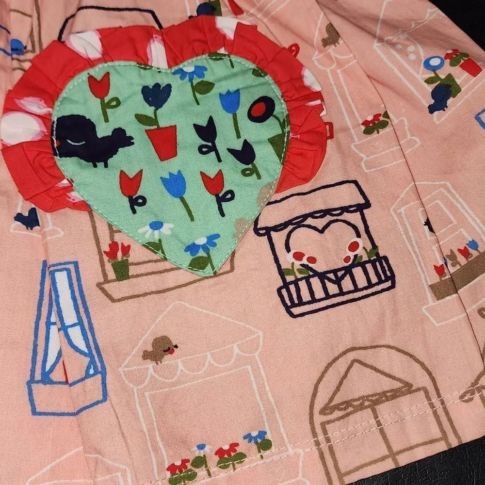 NWT Jelly‎ The Pug Girls Window Bird Dress 18 Months - Picture 3 of 4